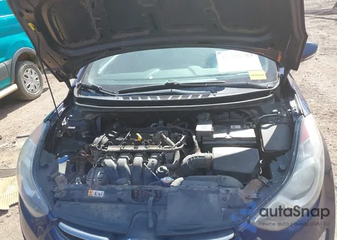 2013 Hyundai Elantra Limited из США, поврежденный, VIN 5NPDH4AE2DH311823